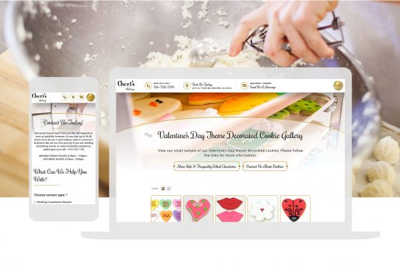Custom Bakery Responsive Website Design