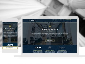 Bankruptcy Law Website Design Cassandra Bryan Design 5