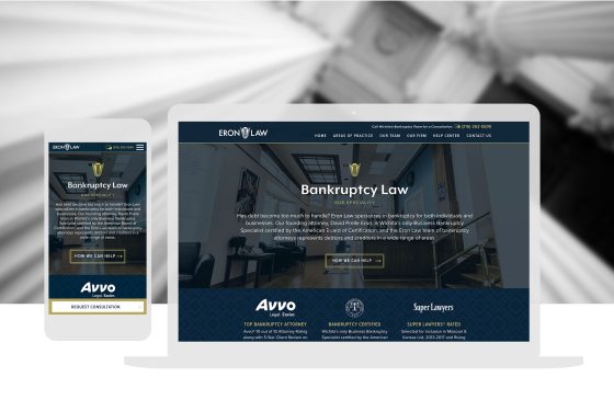Bankruptcy Law Website Design Cassandra Bryan Design 5