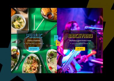 Restaurant And Event Venue Website Design 2