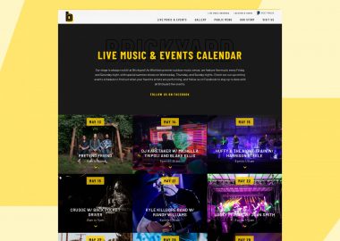 Restaurant And Event Venue Website Design 3