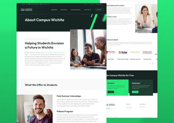 Custom Website Design For College Students By Cassandra Bryan Design 5