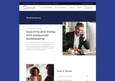 Custom Financial Website Design And Development By Cassandra Bryan Design 5